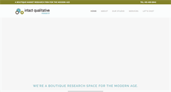Desktop Screenshot of intactqualitativeresearch.com